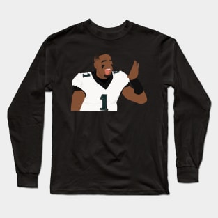 Jalen Hurts - Philadelphia Eagles Long Sleeve T-Shirt